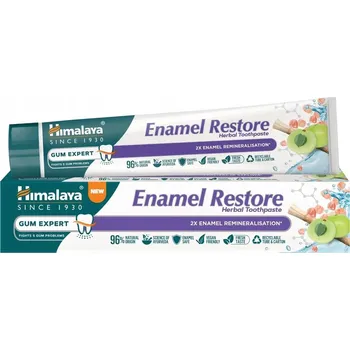 zubní pasta Himalaya Herbals, The Himalaya Drug Company, Makali, Bangalore 562 162, India Himalaya Herbals Enamel Restore bylinná zubní pasta s růžovou himalájskou solí 75 ml