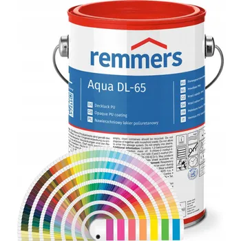 barva a nátěr na dřevo Remmers DL-65/sm Barva na okna a dveře 2,5L RAL, NCS