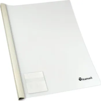 Prezentační desky A4 Titanum bílé