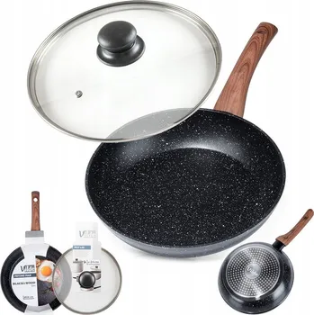 Pánev Tradiční pánev Vilde Black&Wood 24 cm granitová