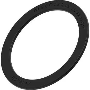 Magnetický kroužek držák telefonu 53 x 45 mm Univerzální držák na mobil pro iPhone 12 až 14 a Xiaomi Silné magnetické uchycení černá