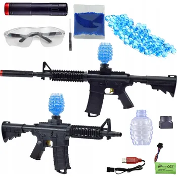 Dětská zbraň AUTOMATICKÁ GELOVÁ PUŠKA VELKÁ PISTOLE M416