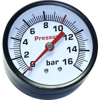 Ventil Aerotec manometr 9052071 neu Připojení (manometr): zadní strana Vnější závit 1/4 1 ks