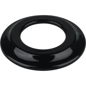 vypínač Jednoduchý porcelánový rámeček - černý