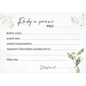 Svatební dekorace Rady do manželství 293