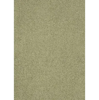 Koberec Breno Metrážový koberec RHYTHM 140, šíře 400 cm, Béžová/Zelená