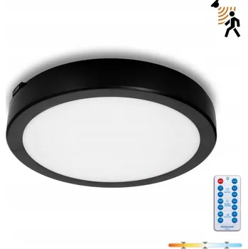 Nástěnné svítidlo Kobi Light černé, integrovaný LED zdroj 18 W