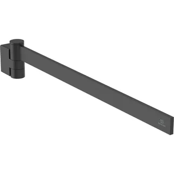 Ideal Standard Conca - Držák ručníků, délka 45 cm, hedvábná černá T5393XG