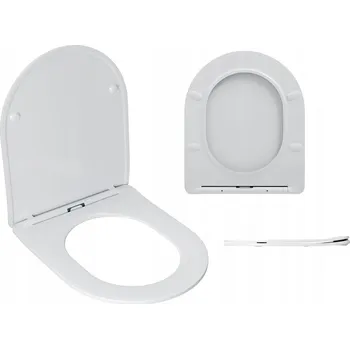 WC sedátko Sedátko na WC mísu Granitan SOPRA bílé polypropylenové