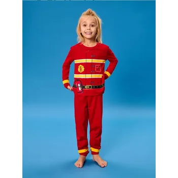 Chlapecké spodní prádlo Sinsay - Dvoudílná pyžamová souprava - červená - 165CG-33X - 165CG-33X-140