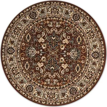 Koberec Breno Kusový koberec PRACTICA kruh 59/DMD, 200x200 cm, Hnědá/Vícebarevné
