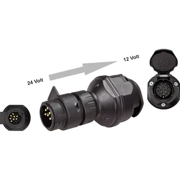 Přívěs k motorovému vozidlu SecoRüt redukce napětí 13 pólová zásuvka Počet vodičů 13