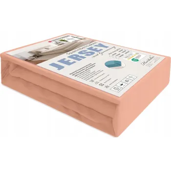 Prostěradlo Prostěradlo JERSEY s gumou růžové 200x200 cm