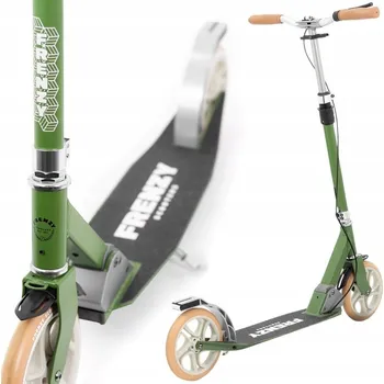 Koloběžka Koloběžka Frenzy Dual Brake V4 205 mm zelená 2 kolečka