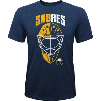Chlapecké tričko Dětské tričko Buffalo Sabres NHL Torwart Mask Velikost: L