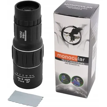 Dalekohled Monokulární dalekohled pozorovací 16x52 + pouzdro
