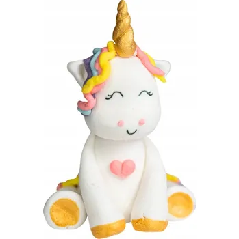 Figurka CUKROVÁ FIGURKA SLADKÝ JEDNOROŽEC DEKORACE NA DORT