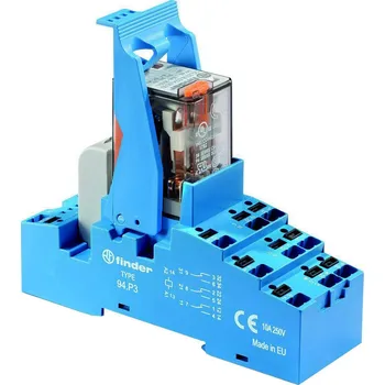 Relé Finder 58.P3.9.024.0050 reléový modul, 24 V/DC, 10 A, 3 přepínací kontakty, 1 ks