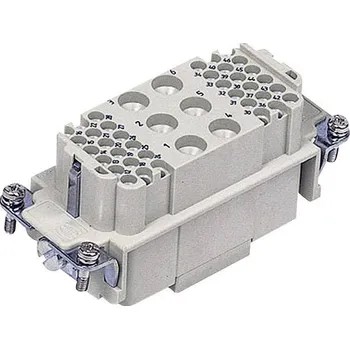 Elektrická zásuvka HARTING Han® K6/36-F 09380423101 konektorová vložka, zásuvka, seria Han® Com, 1 ks