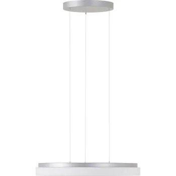 Svítidlo OSMONT CARINA LE2 závěsné skleněné svítidlo stříbrná / bílá IP40 3000 K 46W LED - OSMONT OS CAR66386