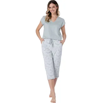 Pánské pyžamo DÁMSKÉ PYŽAMO ELEONORA 1727 hrách XL