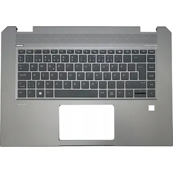 Náhradní klávesnice pro notebook OPĚRKA ZÁPĚSTÍ + KLÁVESNICE HP ZBOOK STUDIO G5 L30668-B71 LED ORIGINÁL SE/FI