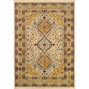 Koberec Breno Kusový koberec JENEEN 90, 160x235 cm, Béžová/Vícebarevné