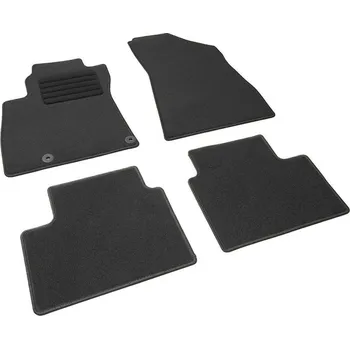 autokoberec Autokoberce textilní přesné černé / černé obšití - Kia Niro II (Typ SG2) PHEV (2021-) 5-sedadel