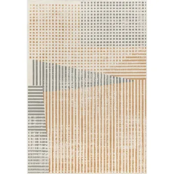 Koberec Breno Kusový koberec TERRA 23/YVV, 120x170 cm, Vícebarevné/Béžová