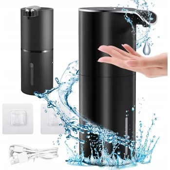 Dávkovač mýdla Bezkontaktní dávkovač mýdla stojící Bedee 380 ml černý