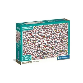 Puzzle CLE puzzle 1000 Compact Impossib.Hello Kitty 37119