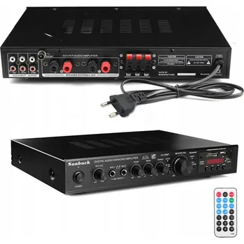 Hi-Fi komponenty STEREO ZESILOVAČ HI-FI S BLUETOOTH A DIGITÁLNÍM RÁDIEM