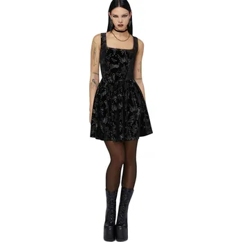 Dámské šaty šaty dámské KILLSTAR x ELVIRA - Yours Cruelly - Black - 3XL