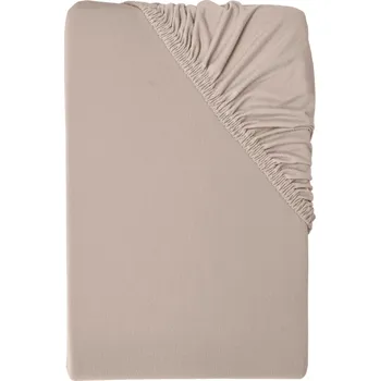 Prostěradlo LIVARNO® Žerzejové napínací prostěradlo, 180–200 x 200 cm (přírodní béžová)