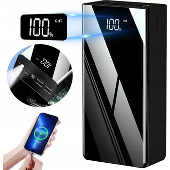 Powerbanka Powerbanka 40000 mAh USB USB-C BEZPEČNÁ LED Displej rychlé nabíjení