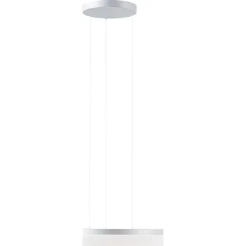 Svítidlo OSMONT AURA LE9 závěsné skleněné svítidlo stříbrná / bílá IP40 4000 K 48W LED - OSMONT OS AUR67943