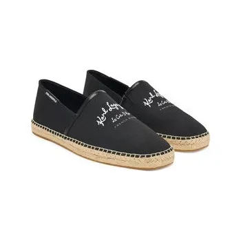 Dámské baleríny KARL LAGERFELD Espadrilky KL70126 Černá 41