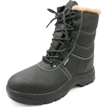 Pracovní obuv PRACOVNÍ ZIMNÍ VYSOKÉ BOTY ZATEPLENÉ PROFESIONÁLNÍ BOZP URUK WINTER OB 45