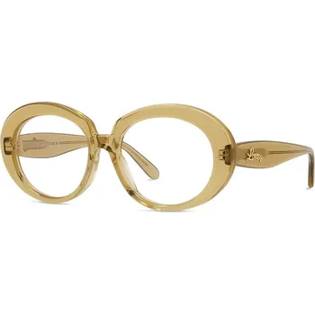 Brýlová obroučka Loewe Curvy Green Oval Eyeglasses