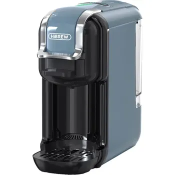 Kávovar kávovar na kapsle hibrew h2b 5 v 1 šedý