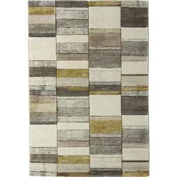 Koberec Breno Kusový koberec DIAMOND 24162/795, 80x150 cm, Vícebarevné/Béžová