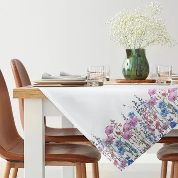 ubrus UBRUS RUBY 85X85 CM KVĚTY