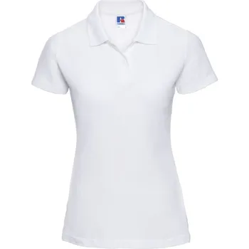 Dámské tričko Russell Athletic | 539F white XXL Polo - dámské