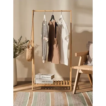 Věšák Sinsay - Bambusový stojanový věšák na oblečení - béžová - 699IJ-80X - 699IJ-80X-ONE