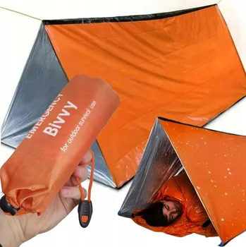 Stan NOUZOVÝ STAN TERMO IZOLAČNÍ VODĚODOLNÁ DEKA PRO PŘEŽITÍ FÓLIE SPACÍ PYTEL 2V1