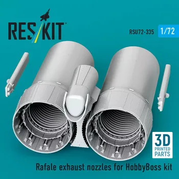 Plastikový model Reskit 1/72 Rafale exhaust nozzles (HOBBYB)