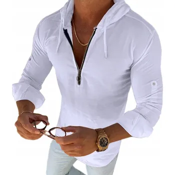 Pánská košile MONDOMEN pánská košile casual s dlouhým rukávem regular střih bavlna velikost M