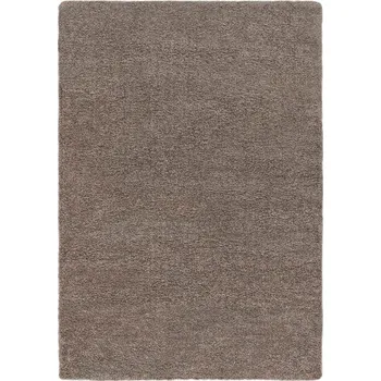 Koberec Breno Kusový koberec CLOUDY 520/D2AM, 67x120 cm, Hnědá