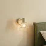 Stropní svítidlo Lindby Piena, béžová barva, 1 světlo, kov, Ø 93.cm - Stříška - Ø 8 cm, výška 2,5 cm; výška stínidla 7 cm 1 x 10 W LED