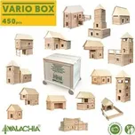 Walachia Dřevěná stavebnice Vario Box 450 dílků